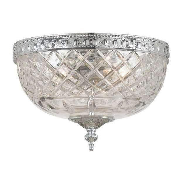 Crystorama Lighting Company, 2 Light Crystal Ceiling Mount