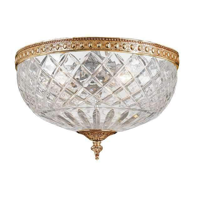 Crystorama Lighting Company, 2 Light Crystal Ceiling Mount II