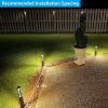 ABBA Lighting USA, ALP53 10-Pack Low Voltage Pathway Lights Package Cast Aluminum, 3W 12V AC/DC LED Walkway Lighting