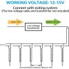 ABBA Lighting USA, ALP53 10-Pack Low Voltage Pathway Lights Package Cast Aluminum, 3W 12V AC/DC LED Walkway Lighting