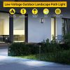 ABBA Lighting USA, ALPCC06 12-Pack 5W 3CCT LED Landscape Pathway Light Package, 12V Low Voltage Modern Path Lights