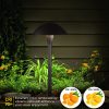 ABBA Lighting USA, ALPCC06 12-Pack 5W 3CCT LED Landscape Pathway Light Package, 12V Low Voltage Modern Path Lights