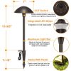 ABBA Lighting USA, ALPCC09 6-Pack 5W 3CCT LED Landscape Pathway Light Package, 12V Low Voltage Modern Path Lights