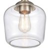 Elk Home, Agnes 8'' Wide 1-Light Semi Flush Mount