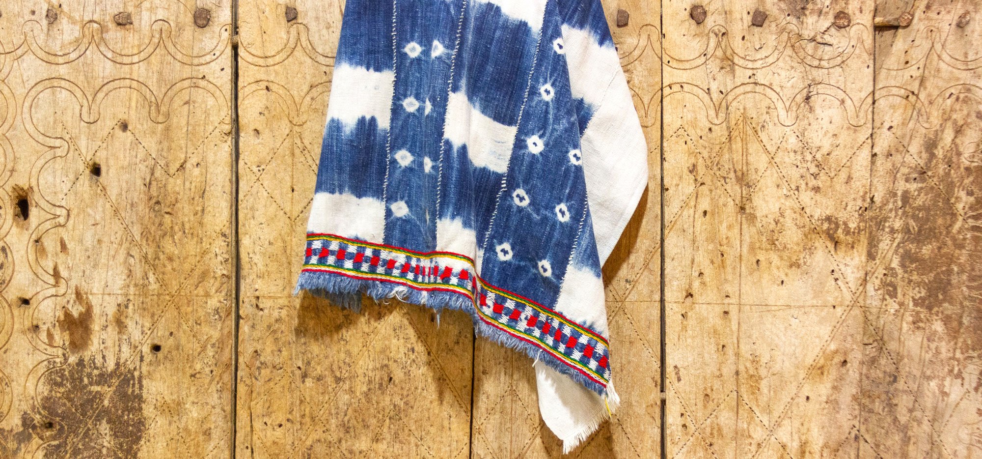 DE-COR | Globally Inspired, Anita Indigo African Mud Cloth (Trade)