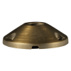 ABBA Lighting USA, BP1 Brass Surface Mount Round Bracket for Landscape Lighting Fixture