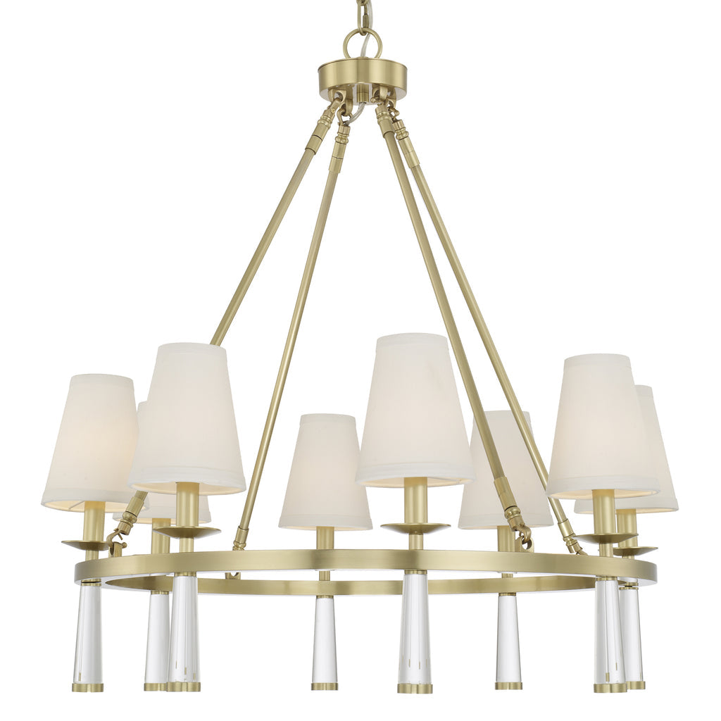 Crystorama Lighting Company, Baxter 8 Light Chandelier