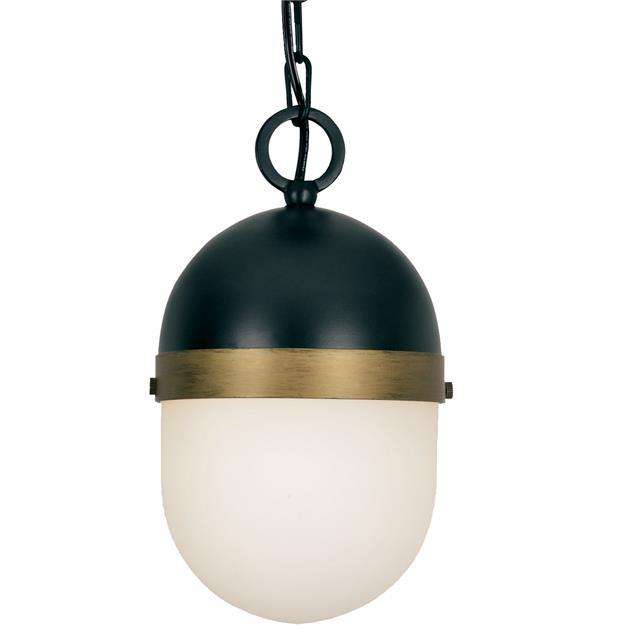 Crystorama Lighting Company, Brian Patrick Flynn Capsule Outdoor 1 Light Pendant