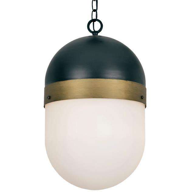 Crystorama Lighting Company, Brian Patrick Flynn Capsule Outdoor 3 Light Pendant