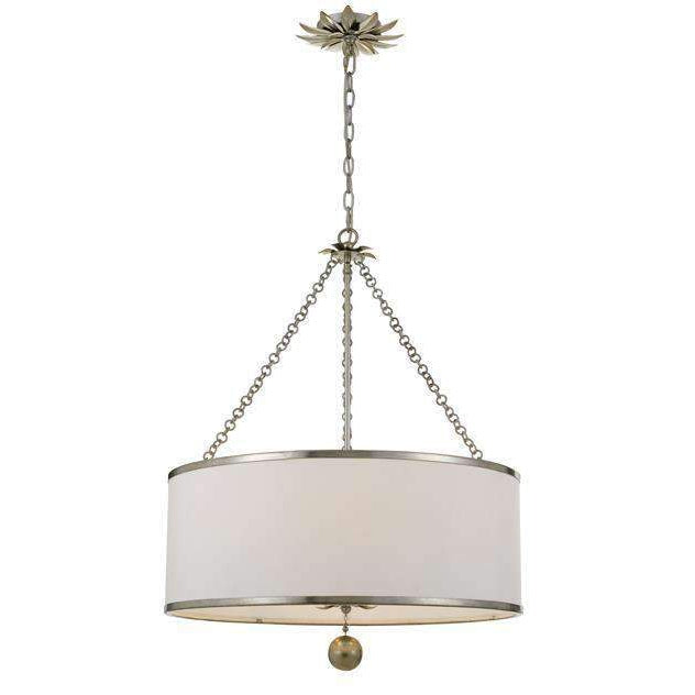 Crystorama Lighting Company, Broche 6 Light Chandelier