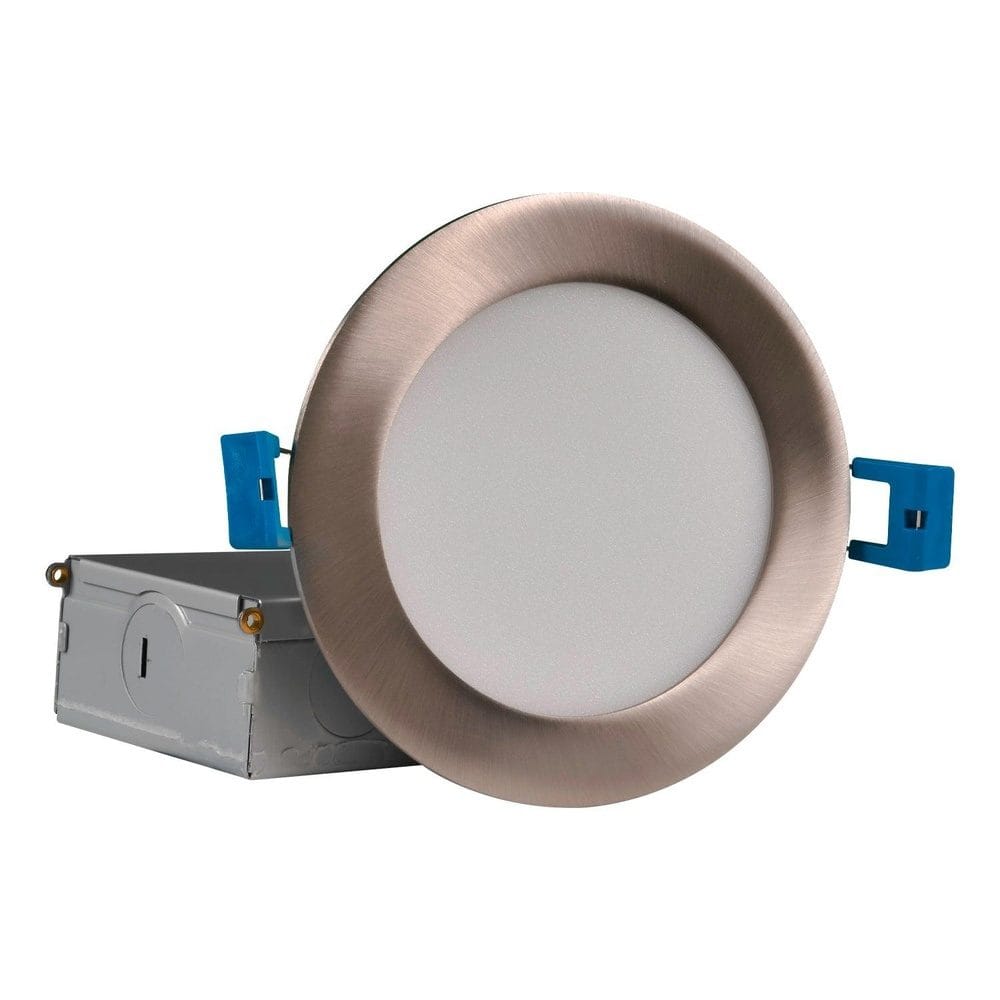 ABBA Lighting USA, CB04 10W 3CCT Round Slim 12V LED Panel Light Low Voltage Lighting Fixture