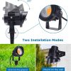 ABBA Lighting USA, CD75 4x/8x/12x Package 7W Low Voltage LED Directional Outdoor Landscape Spotlight Narrow Beam 3000K