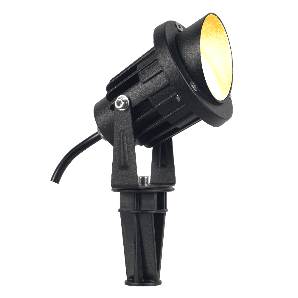 ABBA Lighting USA, CD75 7W Low Voltage LED Directional Outdoor Landscape Spotlight Narrow Beam