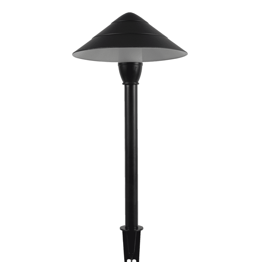 ABBA Lighting USA, CDPA65 3W 12V Beaded Swivel Hat LED Low Voltage Path Light