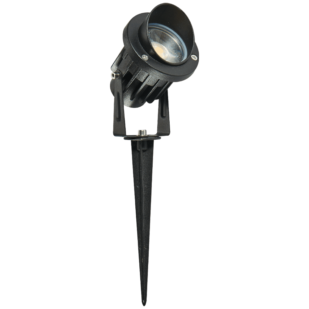 ABBA Lighting USA, CDR75 9W RGB LED Ground Directional Waterproof Outdoor Spotlight