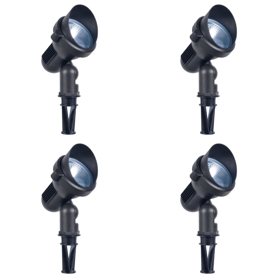 ABBA Lighting USA, CDR85 4x/8x/12x Package 9W RGB Directional Ground Outdoor Landscape Spotlight Waterproof Fixture