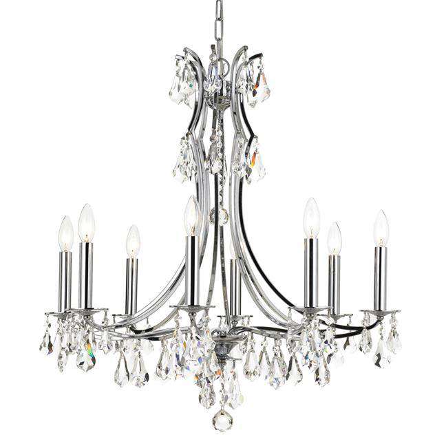 Crystorama Lighting Company, Cedar 8 Light Chandelier