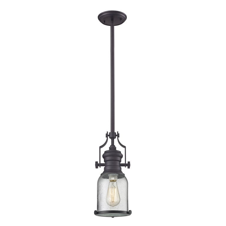 Elk Home, Chadwick 8'' Wide 1 - Light Mini Pendant I