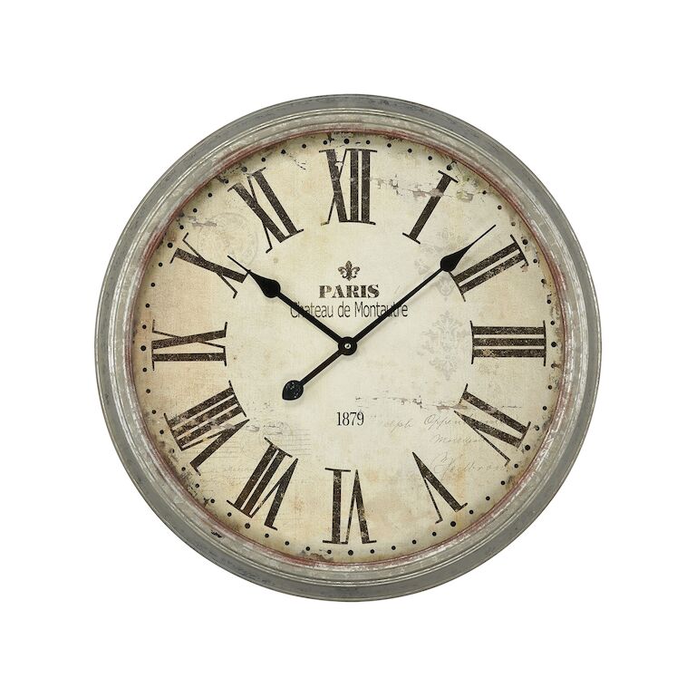 Elk Home, Chateau de Montautre Wall Clock