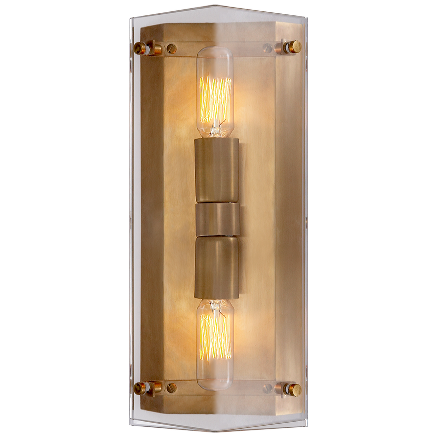 Visual Comfort, Clarkson Wall Sconce in Crystal