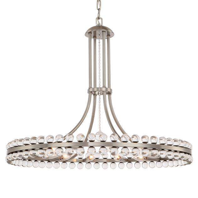 Crystorama Lighting Company, Clover 12 Light Chandelier