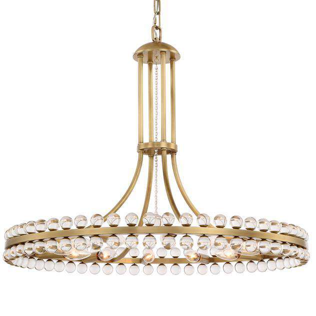 Crystorama Lighting Company, Clover 12 Light Chandelier