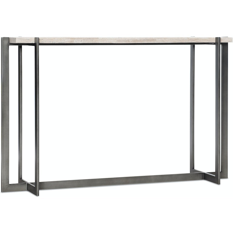 Hooker, Commerce & Market Console Table - Carbon Steel