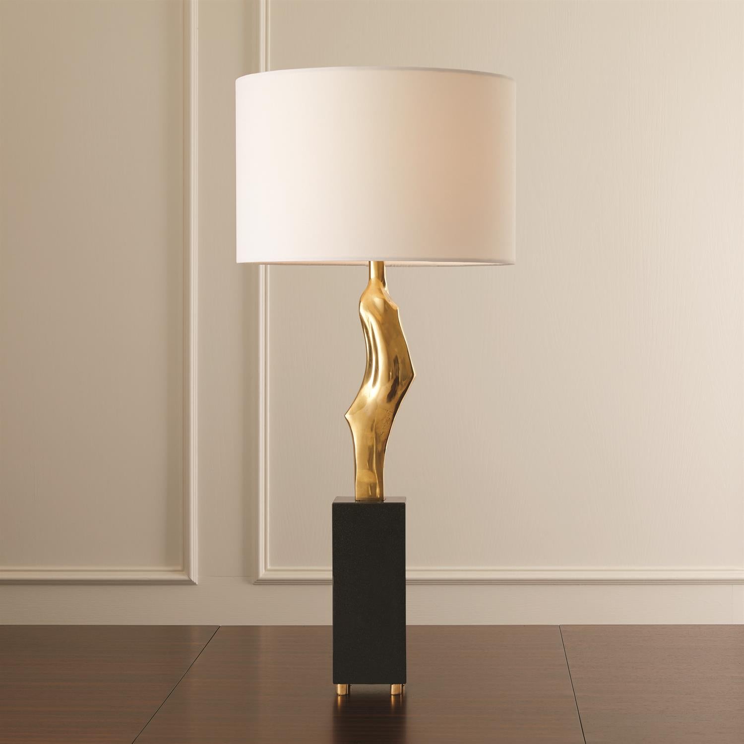 Global Views, Conceptual Lamp - Brass