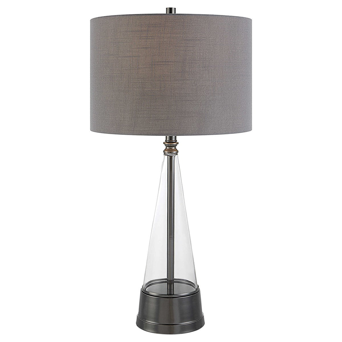 Uttermost, Cone Black Table Lamp