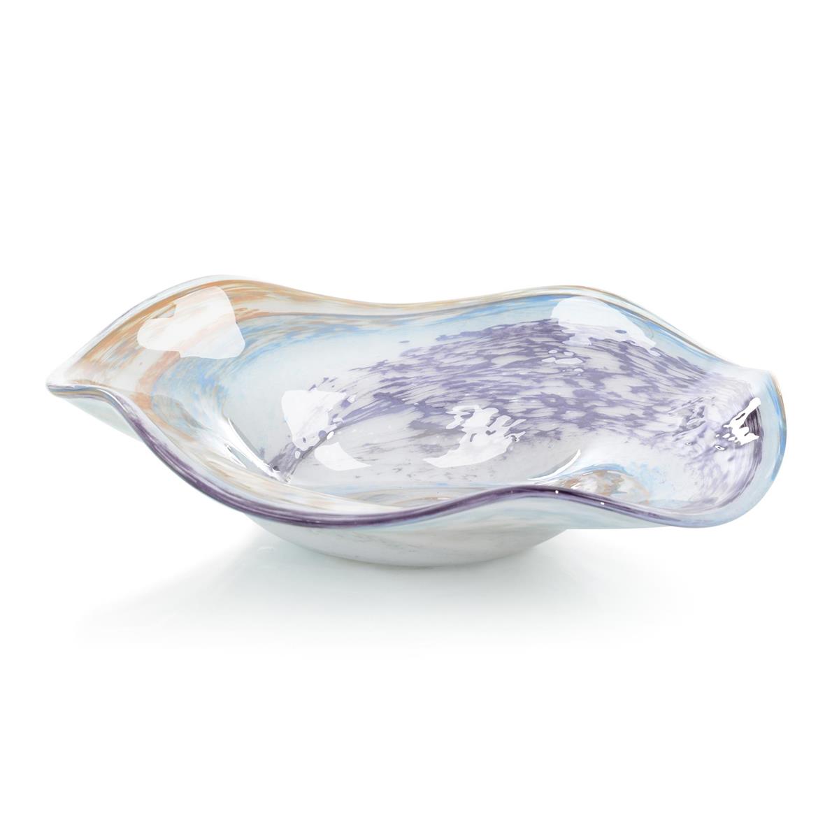 John Richard, Confetti Swirl Handblown Glass Bowl