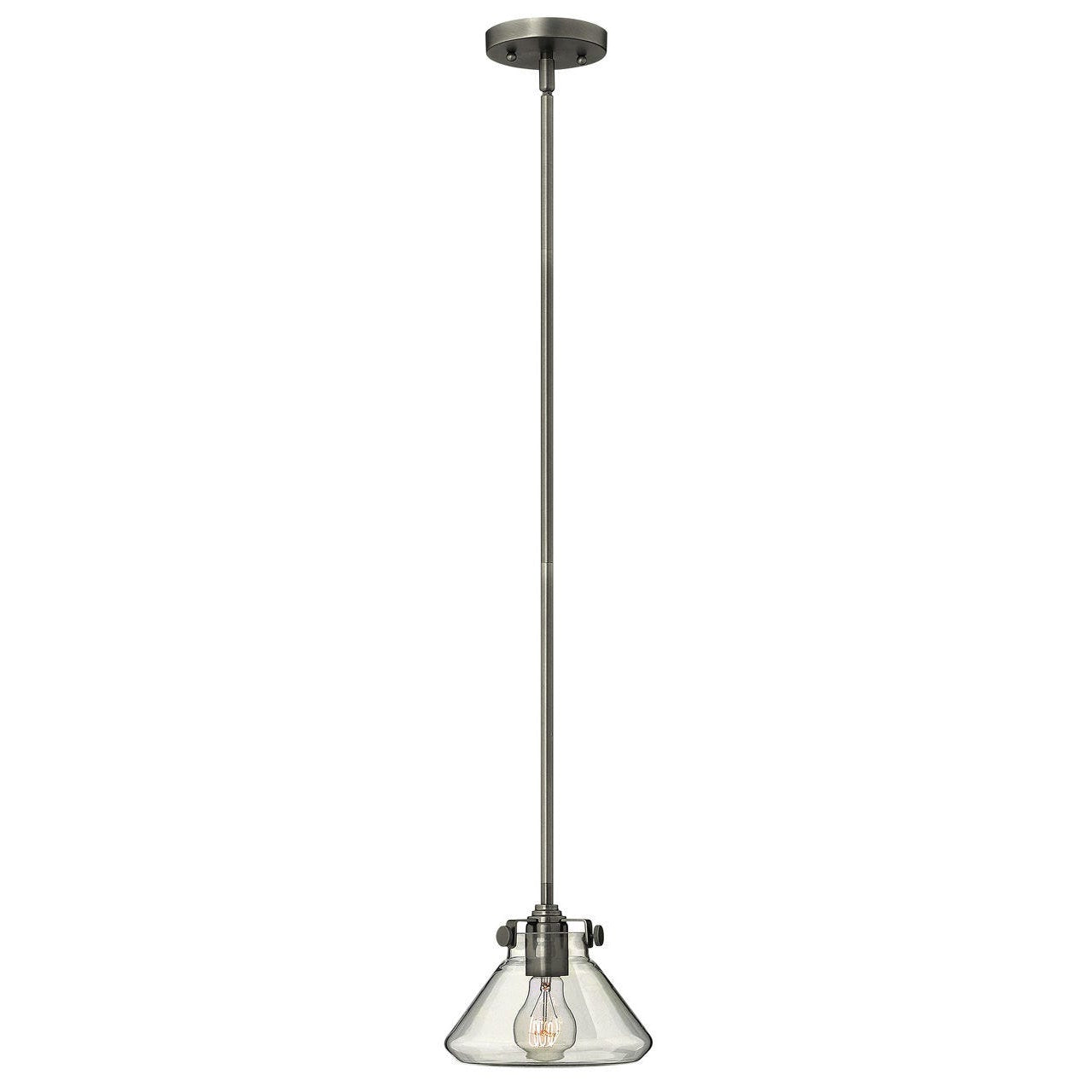 Hinkley Lighting, Congress Small Retro Glass Pendant