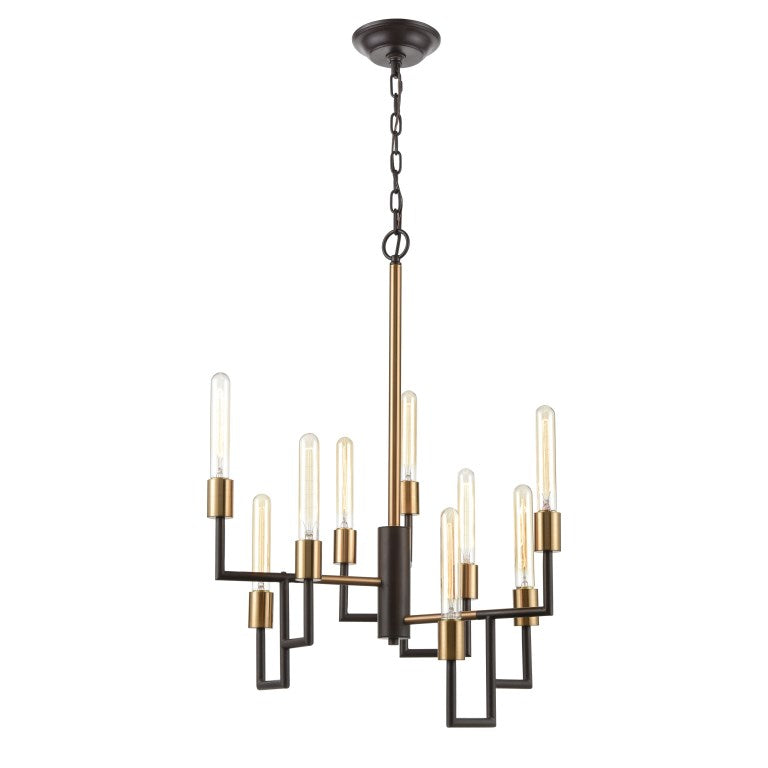 Elk Home, Congruency 23'' Wide 9 - Light Chandelier - Oil Rubbed Bronze