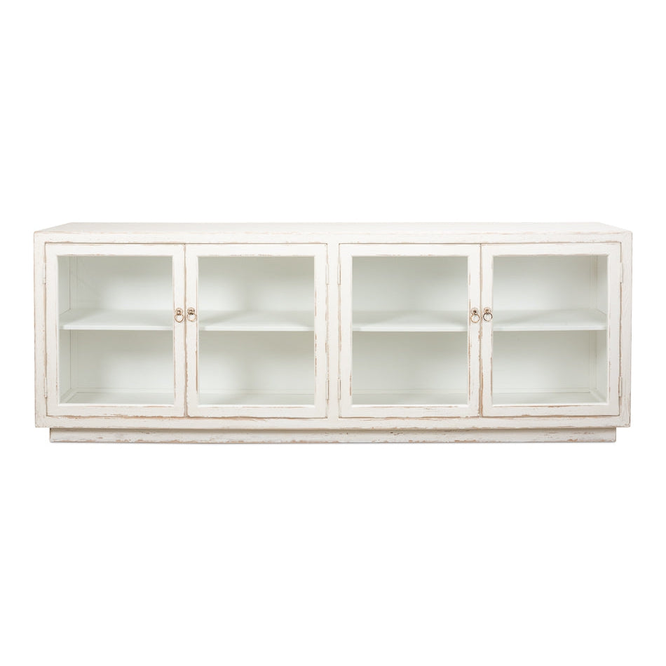 SARREID, Connor Glass Front Sideboard