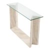 Eichholtz, Console Table Fortuna travertine