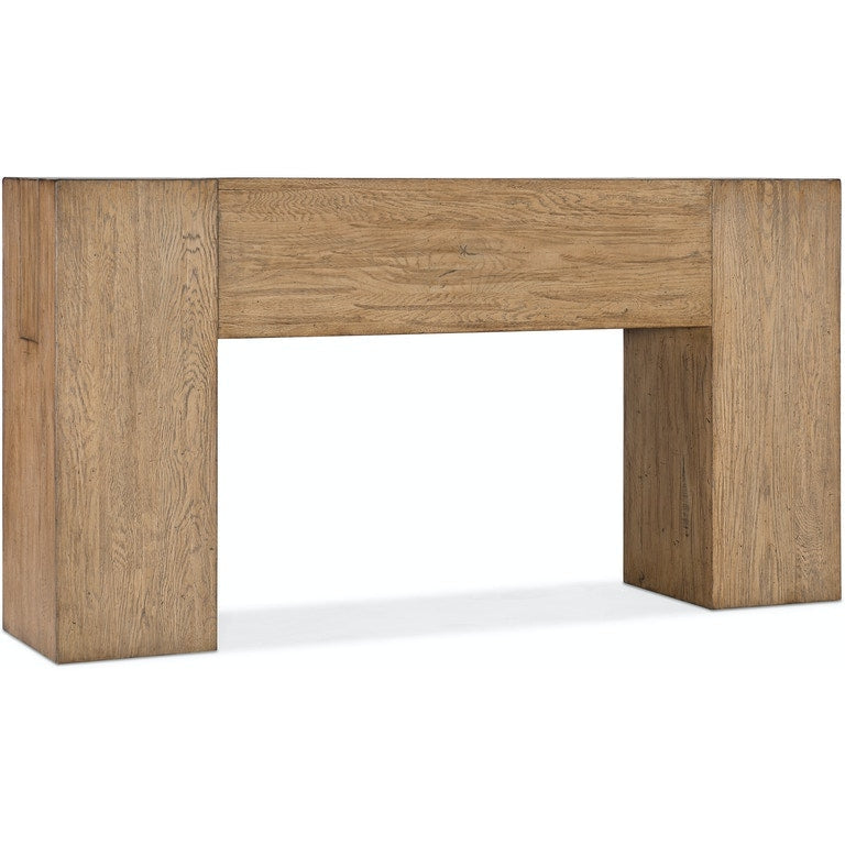 Hooker, Console Table - Mindi Solids with Natural Brown Finish