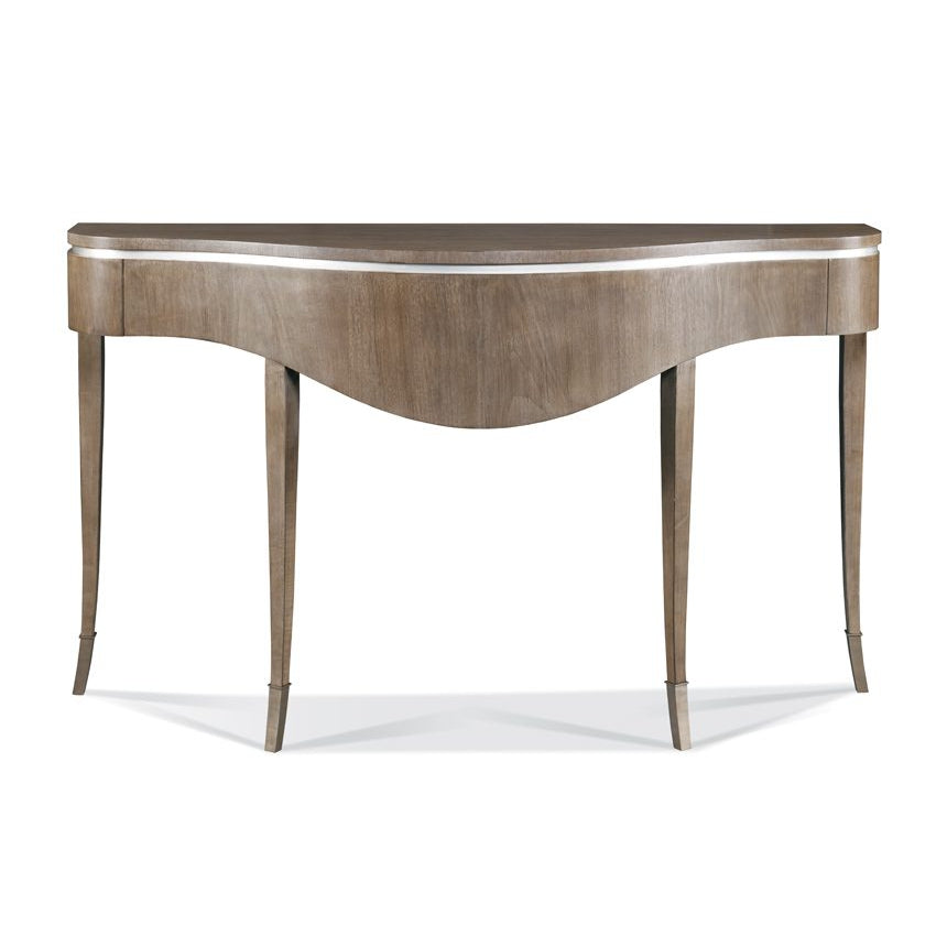 Hickory White, Console Table Walnut