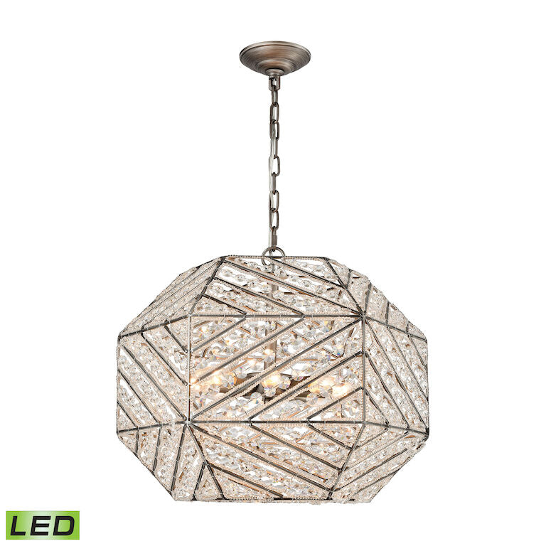 Elk Home, Constructs 20'' Wide 8 - Light Chandelier