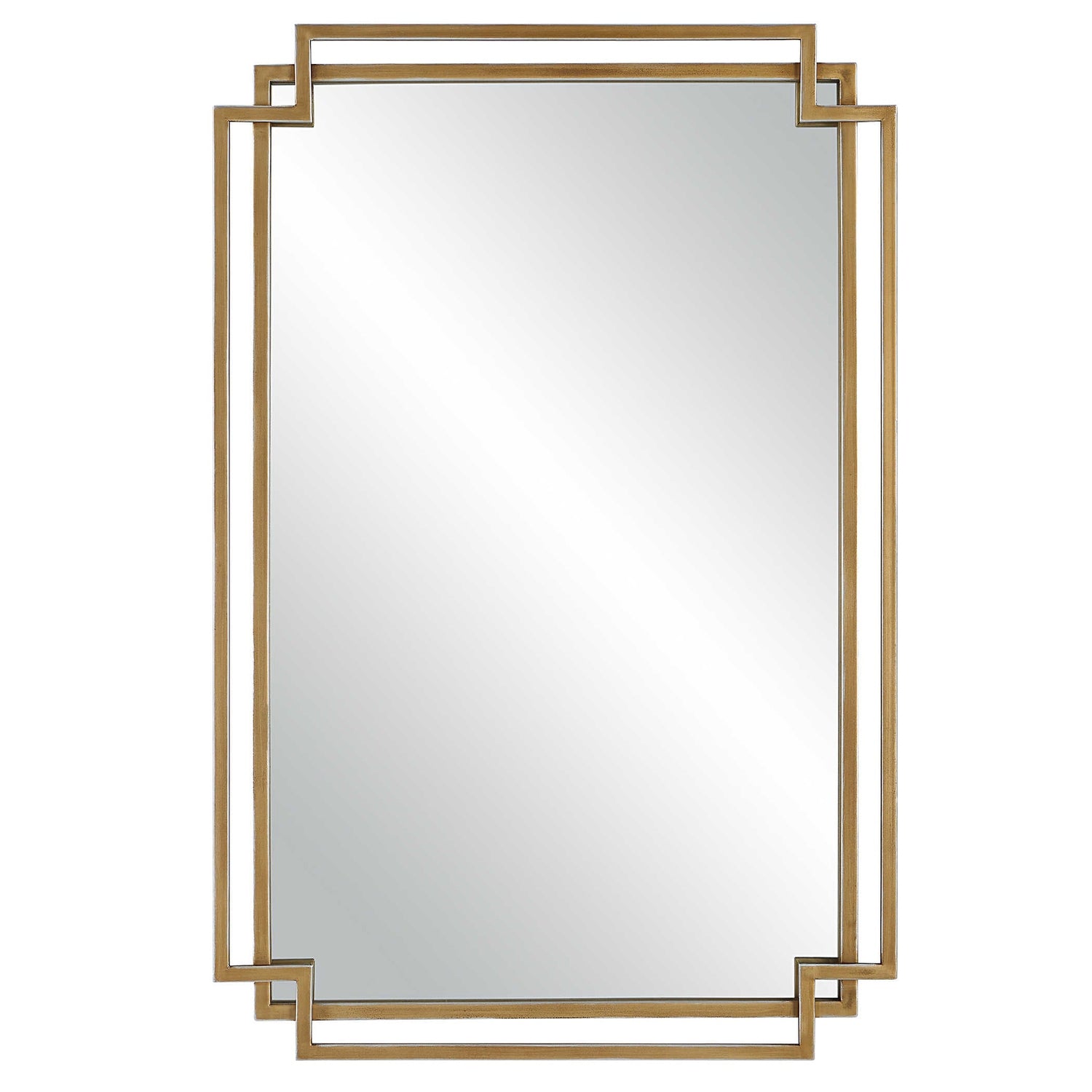 Uttermost, Contemporary Metal Frame Mirror