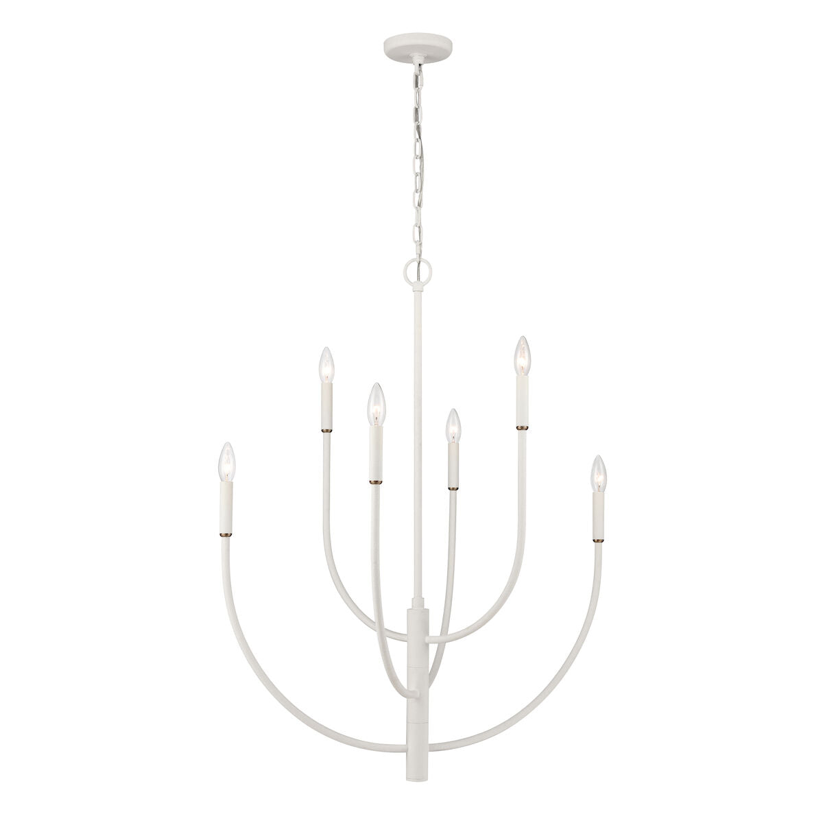 Elk Home, Continuance 30'' Wide 6-Light Chandelier