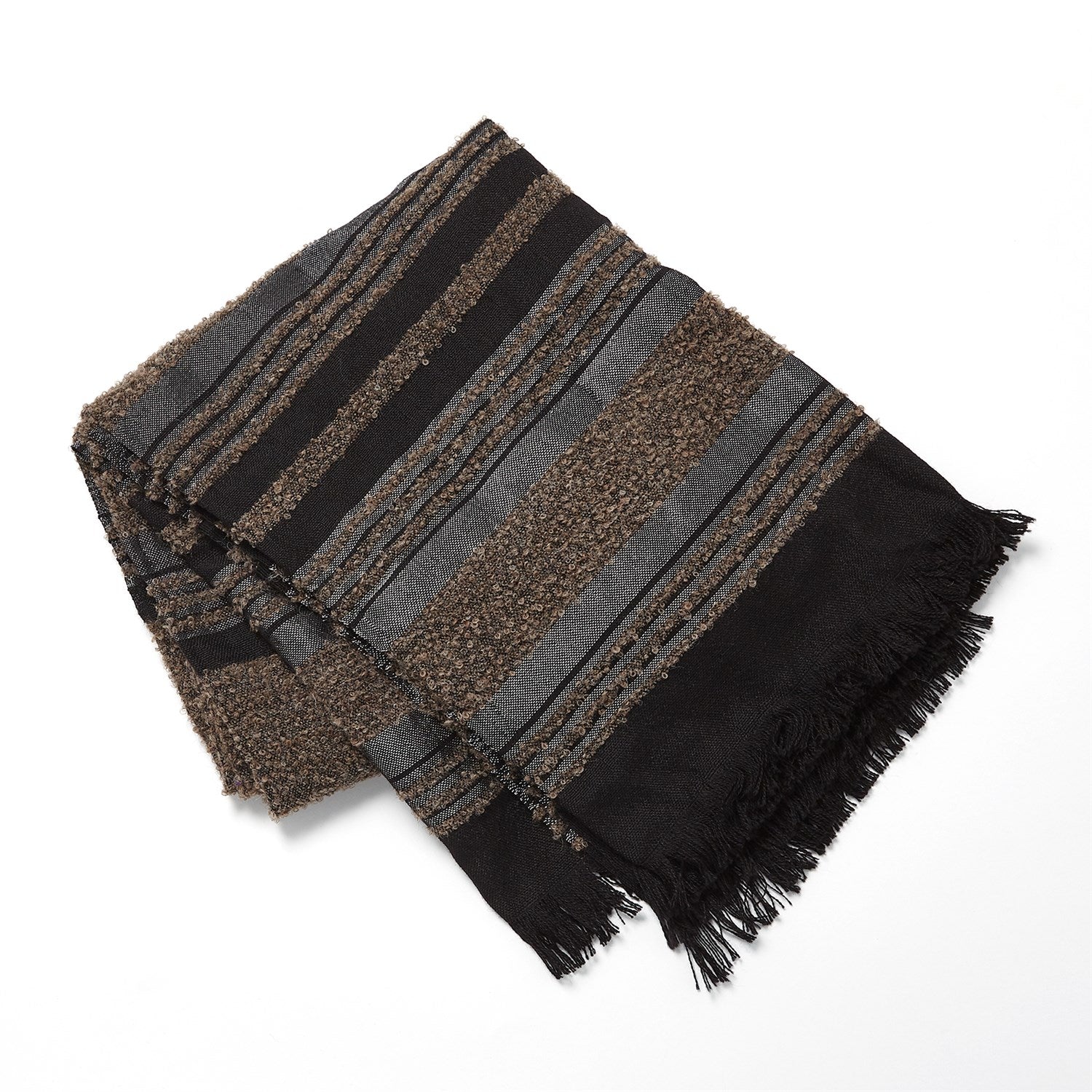 Global Views, Contrast Throw - Brown