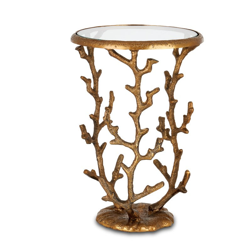 Currey, Coral Accent Table