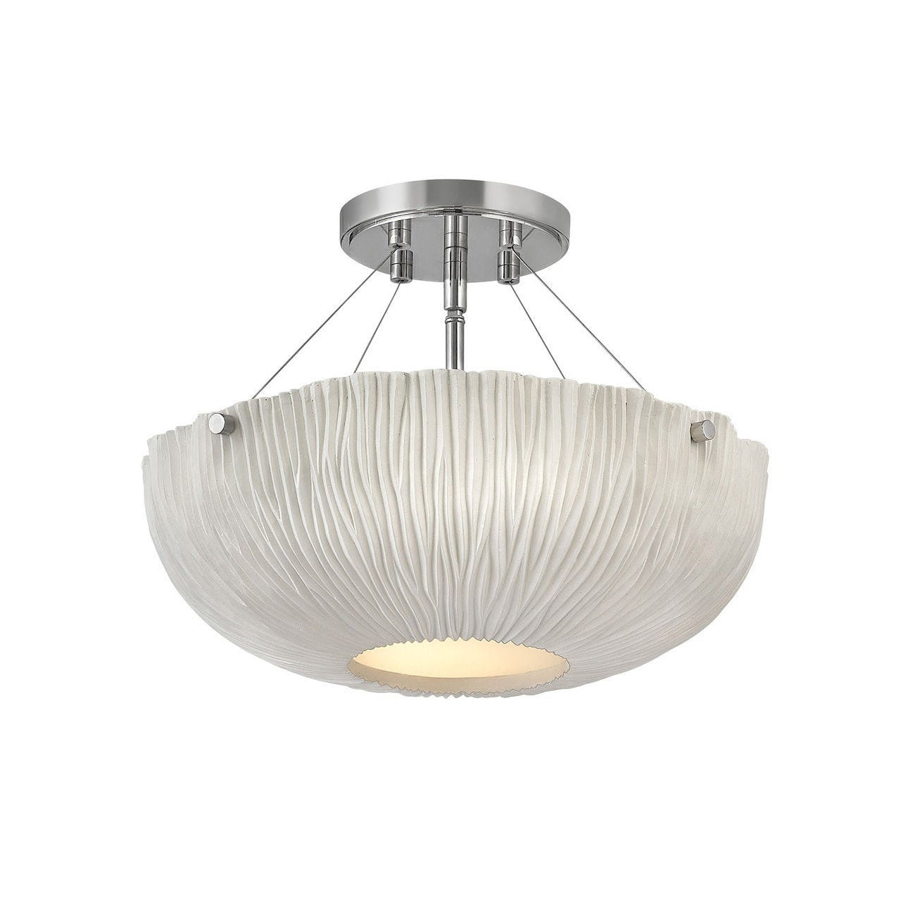 Hinkley Lighting, Coral Medium Semi-flush Mount