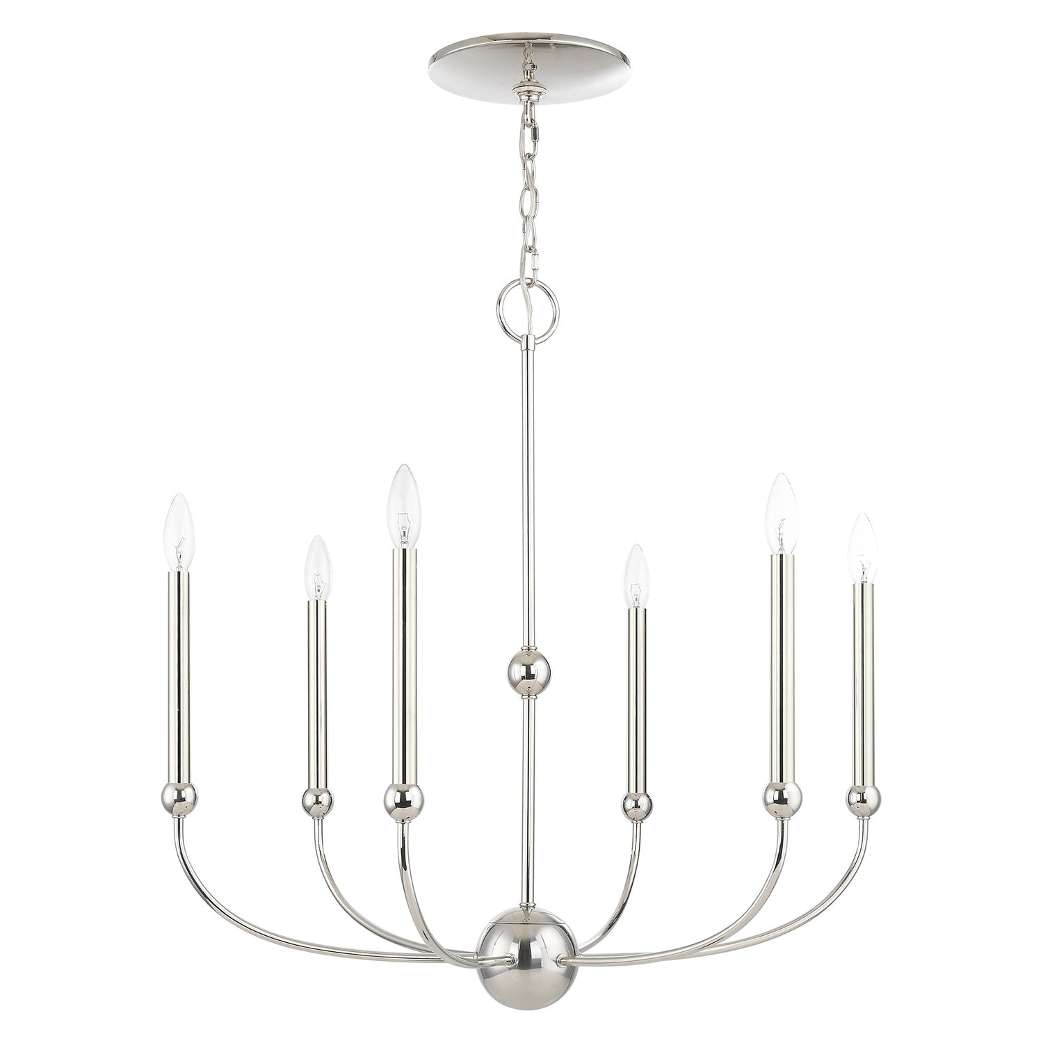 Livex Lighting, Cortlandt - 6 Light Chandelier