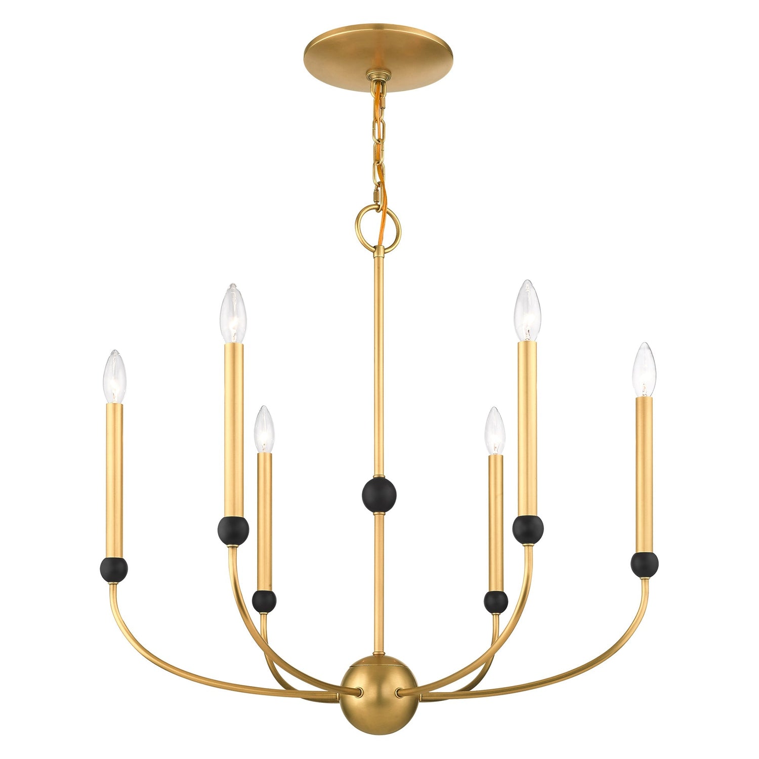 Livex Lighting, Cortlandt - 6 Light Chandelier