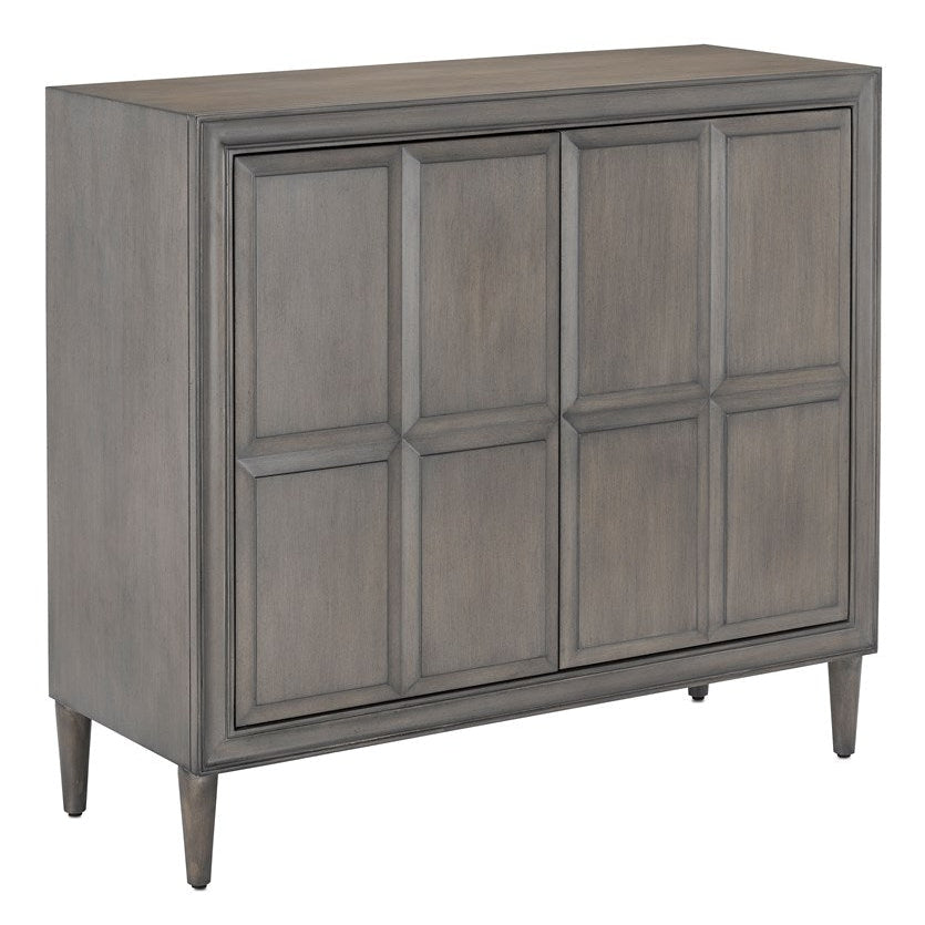 Currey, Counterpoint Gray Cabinet