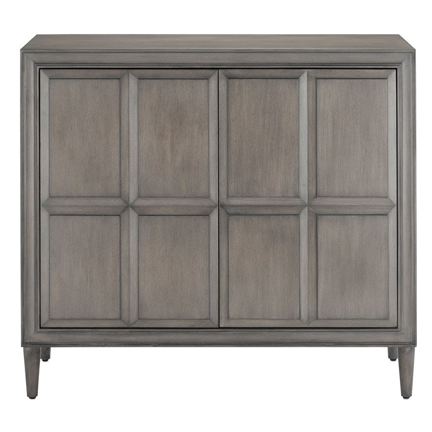 Currey, Counterpoint Gray Cabinet