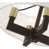 Livex Lighting, Cresthaven 18 Inch 4 Light Chandelier