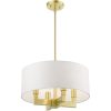 Livex Lighting, Cresthaven 18 Inch 4 Light Chandelier