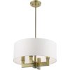 Livex Lighting, Cresthaven 18 Inch 4 Light Chandelier