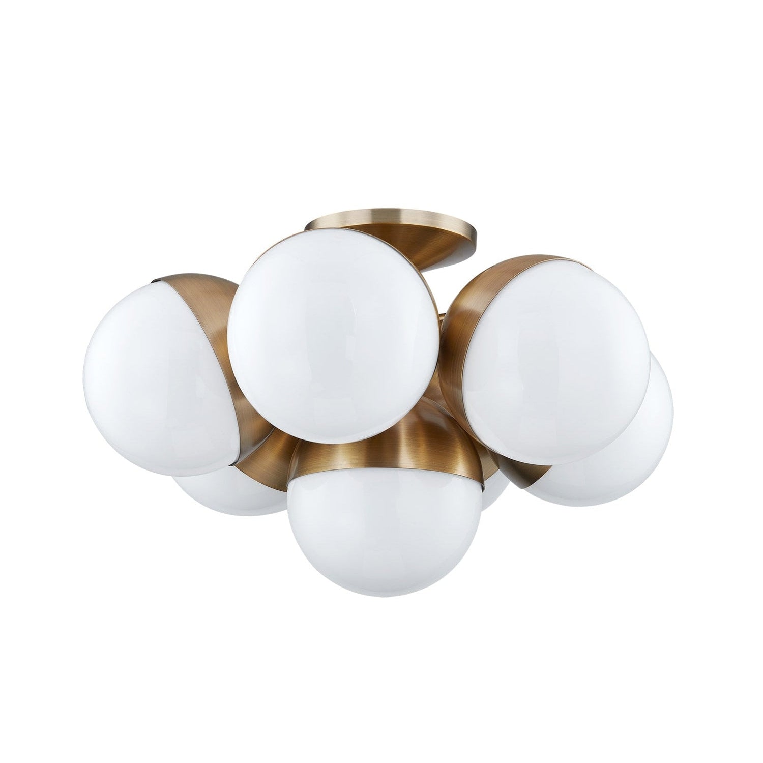 Troy Lighting, Cupertino 7 Light Flush Mount